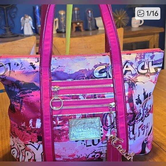 Coach Poppy With 3 Hangtags - Picture 4 of 10